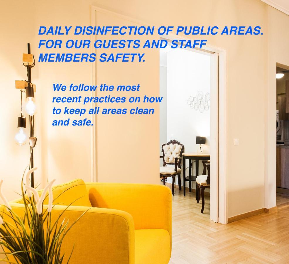 Safe Quiet Rooms In Apartment Close To Metro Station And Walk Acropolis Atény Exteriér fotografie